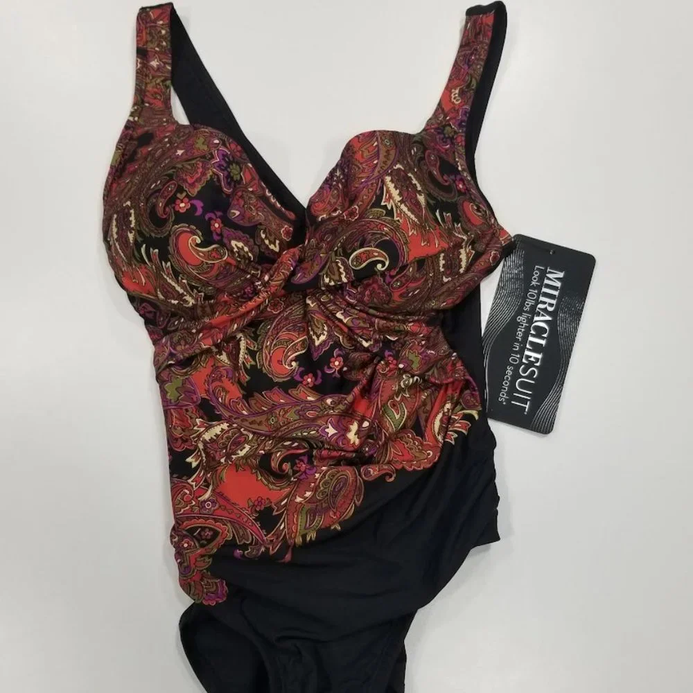 Miraclesuit Kashmir Enchant One Piece Swimsuit - Picture 5 of 9